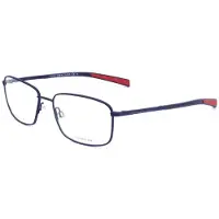 Tommy Hilfiger Lunettes de Vue TH 1953 55/17/140 Matte blue Stainless steel MAN TH 1953