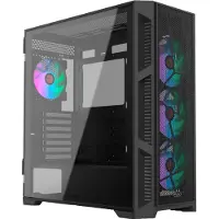 RAIJINTEK PONOS Ultra Mesh Midi-Tower, Tempered Glass - noir