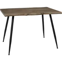 Home Deco Factory Table de Repas - - Forest - Marron et Noir