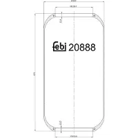 FEBI BILSTEIN Mécanisme, suspension pneumatique