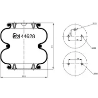 FEBI BILSTEIN Mécanisme, suspension pneumatique
