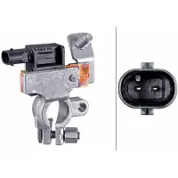 Hella Capteur de gestion de batterie 12 V à visser pour GENERAL MOTORS