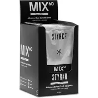 Styrkr Mix60 Dual-carb Energy Drink Monodose Box 65g 12 Units Clair