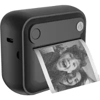 Denver Mini Pocket Printer - Imprimante d'autocollants - Papier thermique - Bluetooth - Imprimante photo mobile - MBP32B