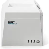 Star Micronics TSP143IV UEWB WT E+U Int. PSU - Câbles UE et UK inclus - Imprimante thermique directe