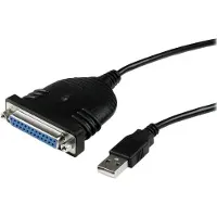 StarTech.com Câble d'imprimante parallèle 6ft USB vers DB25 (1.90 m, Parallèle (imprimante))
