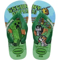 Havaianas Tongs - Kids Minecraft - Green - - 35/36 - Tongs