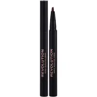 Makeup Revolution Bushy Brow Pen (Brun moyen, Medium Brown)