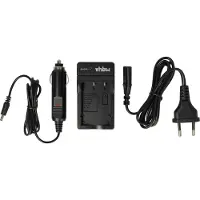 VHBW Chargeur Secteur Et Chargeur Allume Cigare +Bloc Alimentation Pour Batterie Fuji Fujifilm Np-95 Np95 Finepix F30 F31 F30fd F31fd F 30fd 30 31 31fd Fd