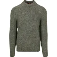 Superdry Homme Pull épais à Manches Raglan Vert Taille: Xxl