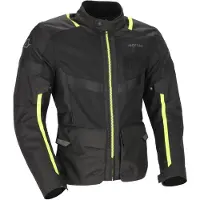 Acerbis Ramsey Long, veste en textile ,Noir/Jaune Néon ,XXL