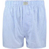 Steppin' Out Boxershort Damier Bleu