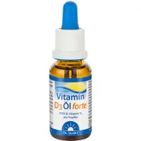Dr. Jacobs Medical GmbH Huile forte de vitamine D3 2000IE hautement dosée Dr. Jacob's, solution de 20 ml