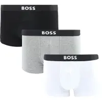 BOSS Boxers gris / noir / blanc