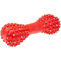 Tullo Quietschknochen mit Stacheln (für Hunde) 16,7 cm MIX