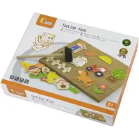 Viga Wooden Farm Nail Art Planche en liège Montessori