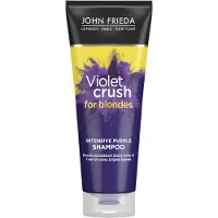 John Frieda Sheer Blonde Violet Crush Shampooing pour restaurer le ton froid des cheveux, 250ml