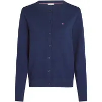 Tommy Hilfiger Cardigan 'Fine' bleu marine