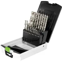 Festool HSS D 1-10 Sort/19 - Coffret Pour Forets Acier HSS