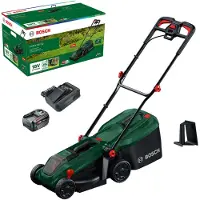 Bosch Tondeuse à gazon sans fil ROTAK18V-32 - BOSCH - avec 1 batterie 4,0 Ah - chargeur - 06008B9P00