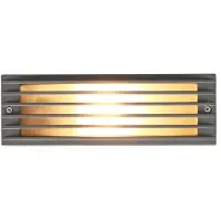 Nowodvorski Lighting Lampe d'extérieur LED pour façade et jardin ASSAM, graphite et aluminium 4453