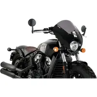 Puig 21107F Dark Night pour INDIAN SCOUT BOBBER fortement teinté