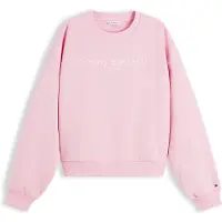 Tommy Hilfiger Corp Logo Modern Sweatshirt Rose XS Femme