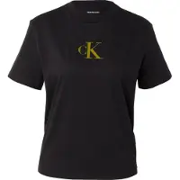 Calvin Klein Jeans T-shirt 'CLASSIC' or / noir