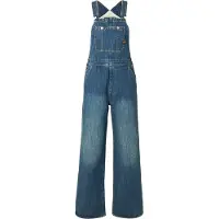 G-Star Salopette Straight Leg - Bleu foncé - Femmes