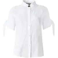 Armani Exchange Xw001990_af21532 Short Sleeve Shirt Blanc M Femme