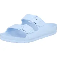 Espadrij l'orginale Mule 'AMI POOL' bleu clair