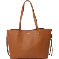 Pepe Jeans pour femme. PL0300111 Sac à main Audrey Script marron (OSFA), Casuel, Polyuréthane