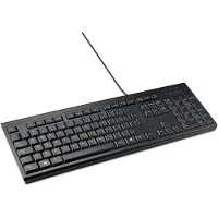 Kensington KB100 EQ clavier maison/bureau USB QWERTY Italien Noir