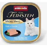 Animonda Vom Feinsten Mild Menu Turkey and Trout cat pâté 24x100g