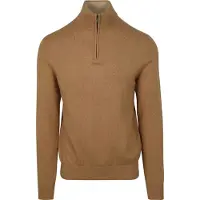 Steppin' Out Half-Zip Pull Cotton Cachemire Chameau