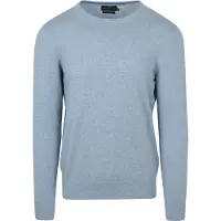 Steppin' Out Pull Cotton Cachemire Bleu Ciel