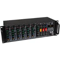 JB Systems LIVERACK-10 table de mixage rackable 19 pouces avec lecteur multimédia