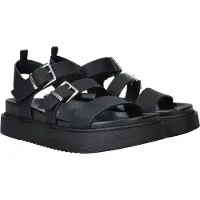 Tamaris Sandalen Plat Sandalen Plat - Zwart - Maat 41