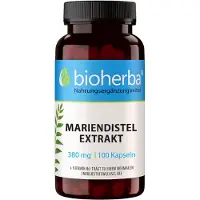 Bioherba Extrait de chardon Marie 380 mg 100 gélules