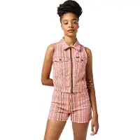 Wrangler 112362 Waistcoat Rose M Femme