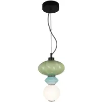 ITALUX Lampe suspendue LED 8W TORDI PND-94721-1A-MLTI
