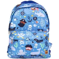 A Little Lovely Company Sac à dos pour jardin d'enfants 7L Piraten Blau