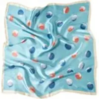 Alberto Cabale Écharpe 'Petal Cléo' bleu