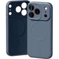 Mercury Semi-Silicon Magsafe Samsung Galaxy A57 SIERRA BLUE (Samsung Galaxy A57), Coque pour téléphone portable, Bleu