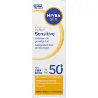 Nivea Sun Face Sensitive SPF50 40ml 40 ml Crème