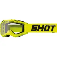 Shot Race Gear Rocket 2.0 Solid Junior Off-road Goggles Jaune Enfants