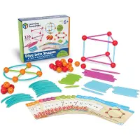 Learning Resources Set de géométrie pour créer des formes autour du thème de la mer,