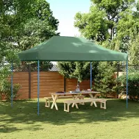 Prolenta Maison Exclusive - Tente de réception pliable Pop-Up verte 440 x 292 x 315 cm