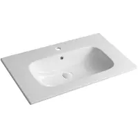 Sapho PIEDRA lavabo de meuble en céramique 81x46,5cm, blanc