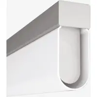 Lucis Luminaire LED suspendu élégant Aula en différentes couleurs, Variante : 1200 x 125 x 1000 mm, 32 W, 3000K, blanc
